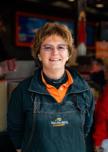 WhatsApp met Judith van Van den Berg Vishandel